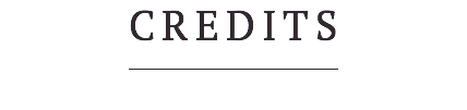 CREDITS ________________________